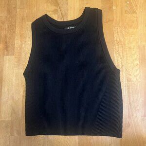 Cuts Clothing Black Sleeveless Top (M)